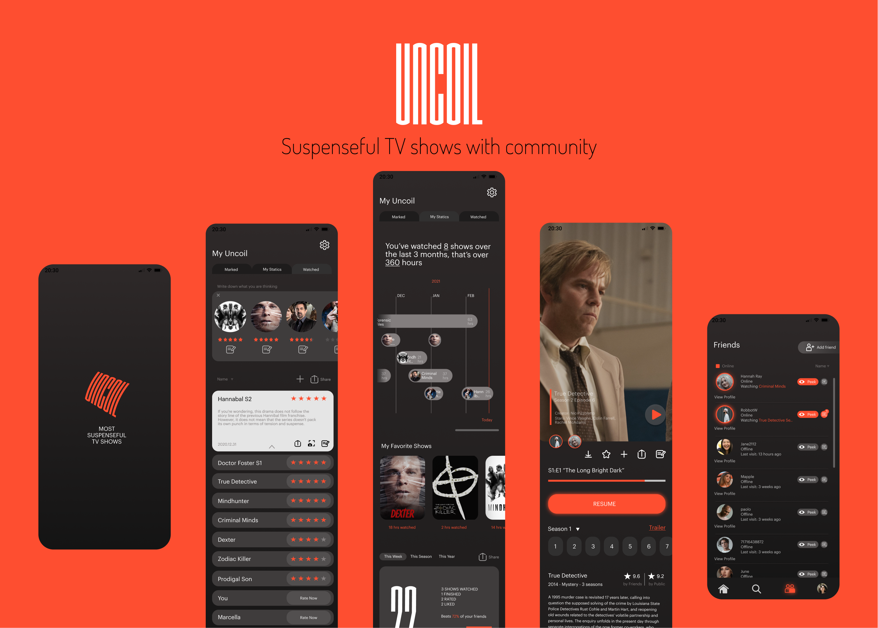 UNCOIL II, STREAMING APP